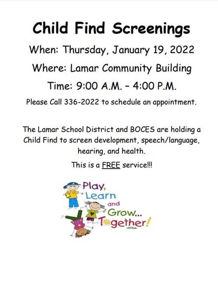 Childfind flyer January 2023 Lamar 
