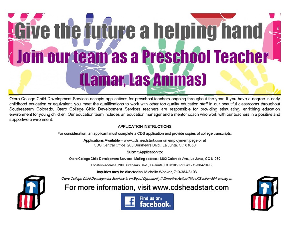 Picture Join our team as a preschool teacher