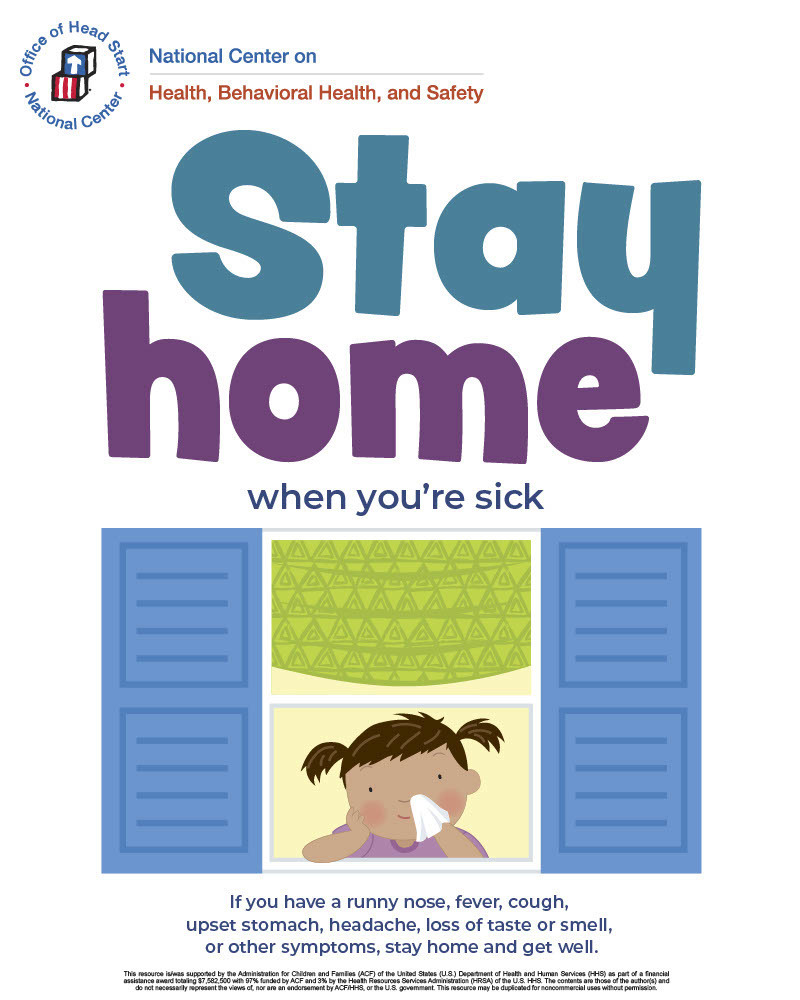 Stay Home when you're sick
